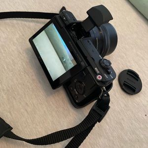 Black camera Sony a5100